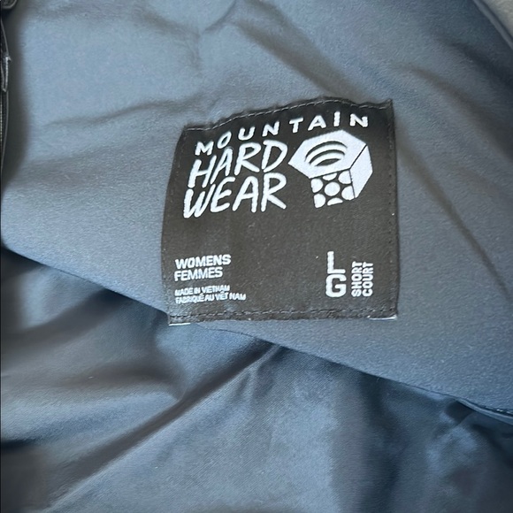 Mountain Hardwear Ski Bib Overalls, Grey, Size Large, Worn Less Than Five Times - Picture 4 of 4